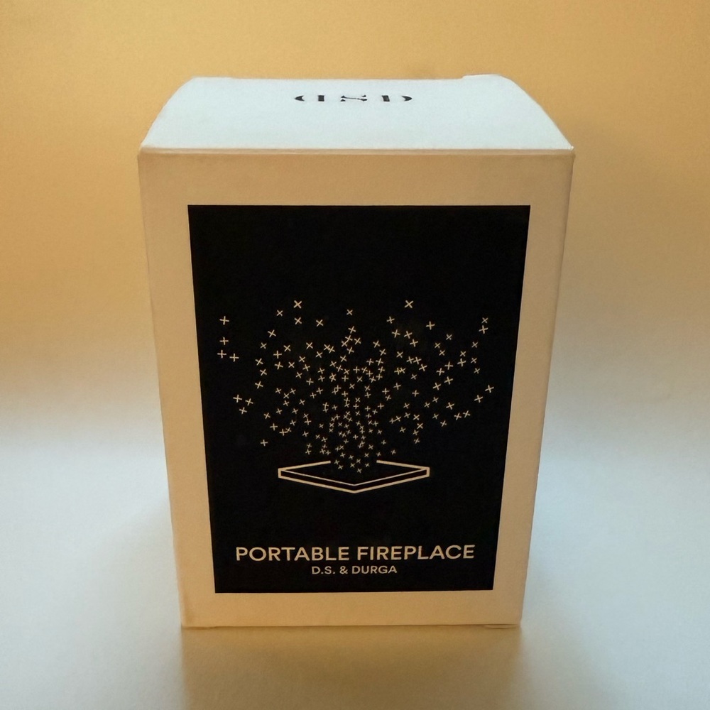 DS & Durga Portable Fireplace Candle - Brand new in box